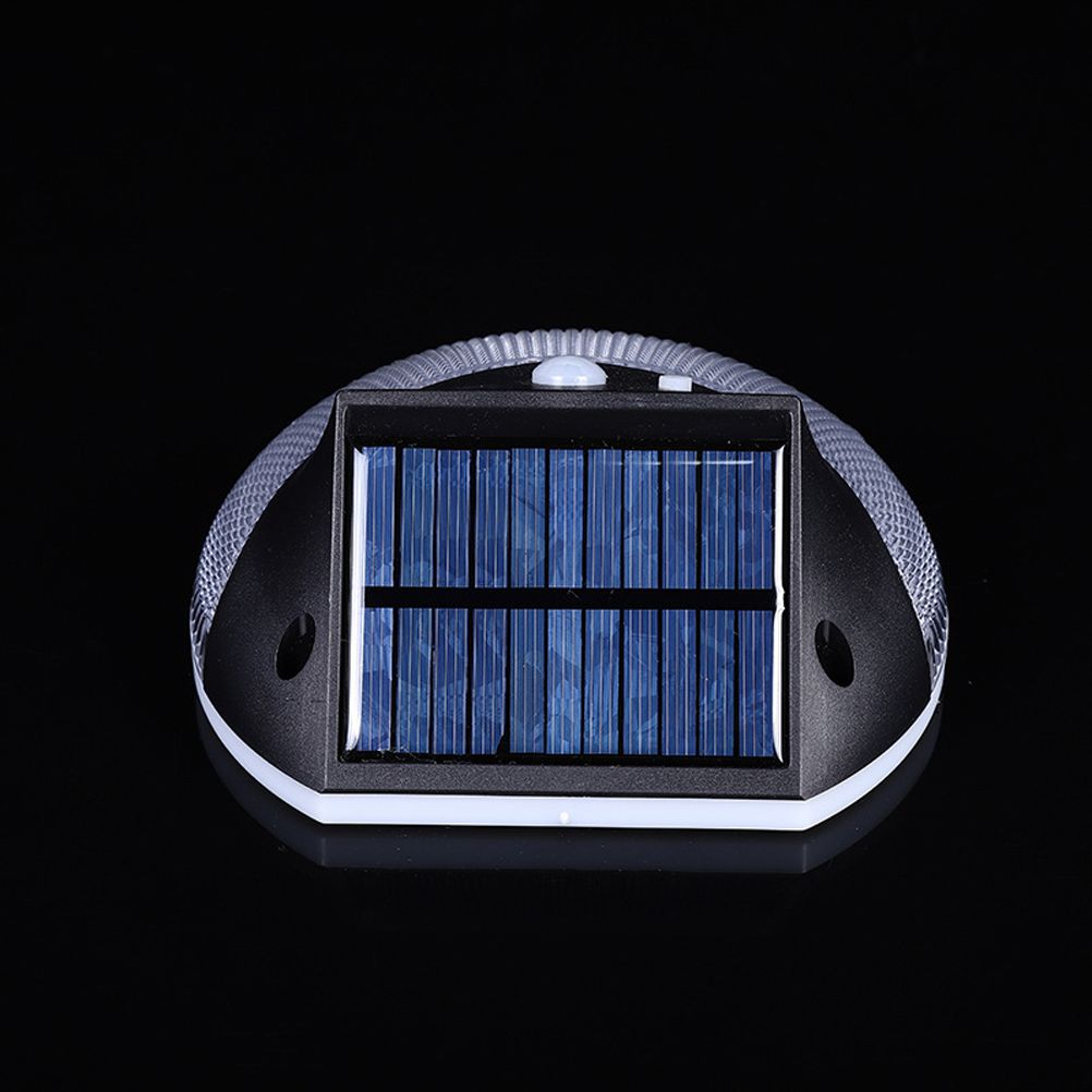 Solar Deck Lighting Round Wall Lights Outdoor Wireless Solar Induction Light for Garden Stair Porches Lighting - Image 4