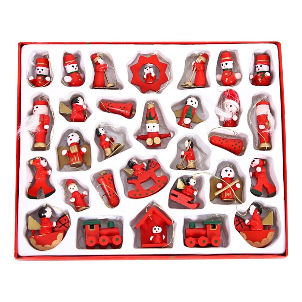 2021 Christmas Advent Calendars Countdown Toys Set for Girls Boys Surprise Gift Christmas Tree Different Decoration Pendant - Image 1