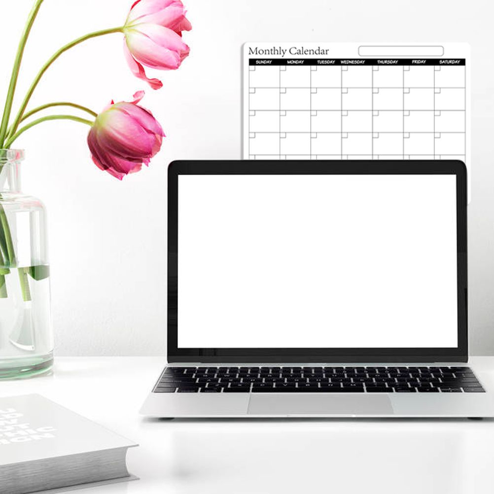 Rewritable Magnetic Whiteboard Refrigerator Calendar Message Board Monthly Planner Board - Image 8