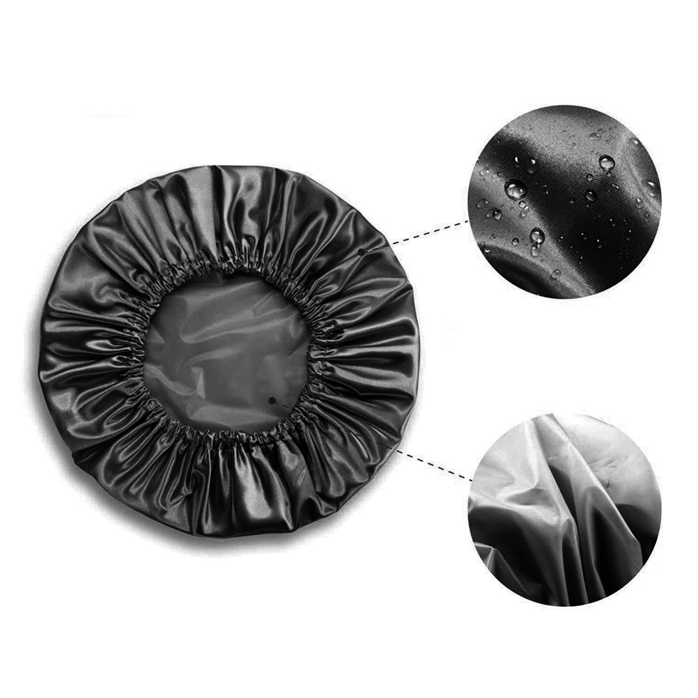 Waterproof Shower Hat Double Layer Shower Hair Cover Women Supplies for Bathroom Kitchen - Image 8