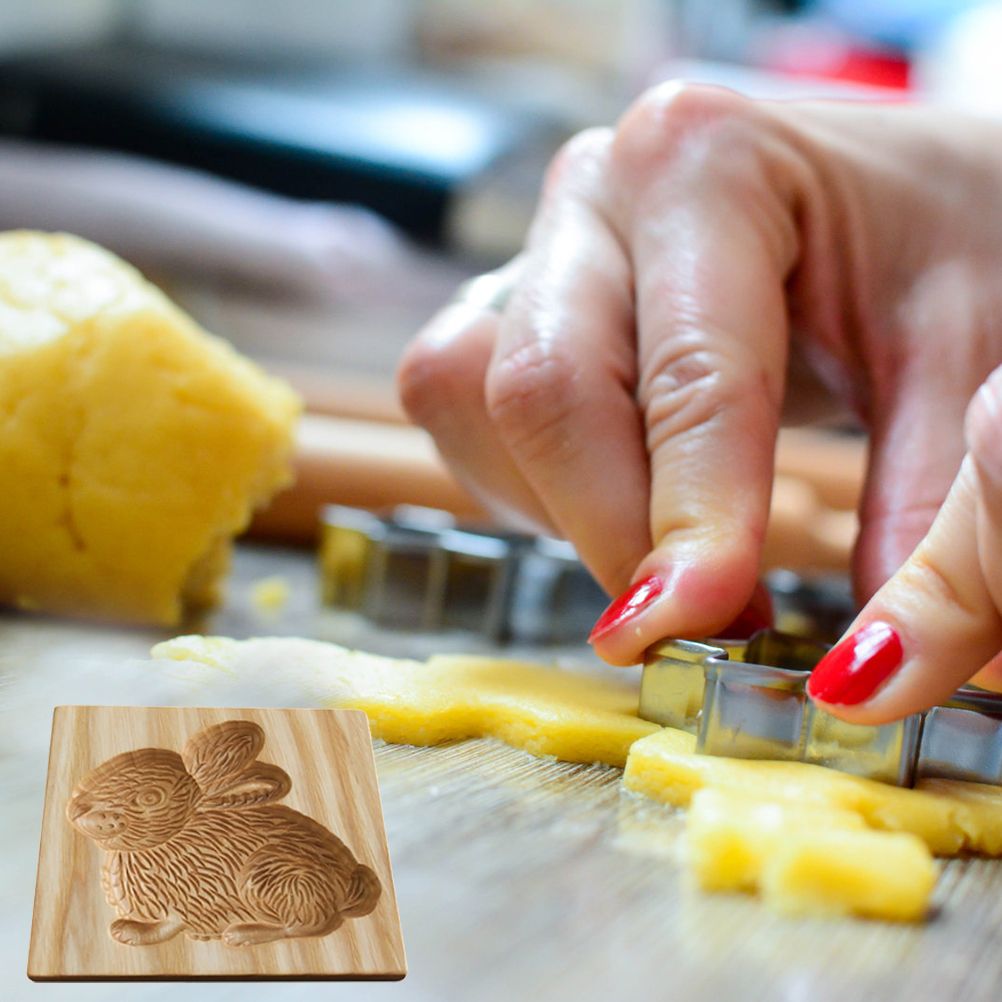 3D Cutter Embossing Mold Christmas Animal Pumpkin Cutter Baking Mold Funny Wooden Molds for Kitchen DIY - Image 5