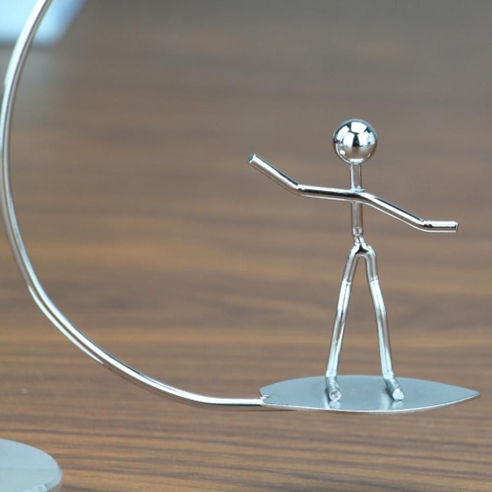 Balance Physics Toy One Foot Man Art Decompressive Science Psychology Home and Office Decor Desk Ornament Toy Surfing - Image 3