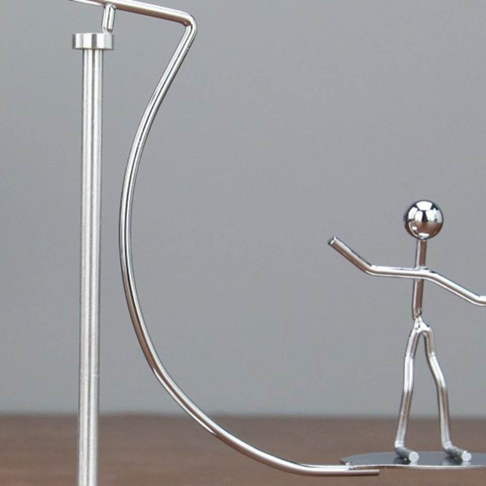 Balance Physics Toy One Foot Man Art Decompressive Science Psychology Home and Office Decor Desk Ornament Toy Surfing - Image 5