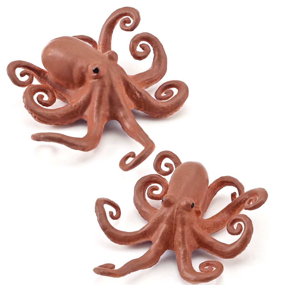 12PCS Mini Sea Toys for Kids Plastic Sea Animals Figurines Simulation Ocean Animals Model Decoration - Image 4
