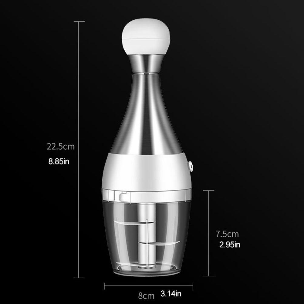 Manual Garlic Press Multi Function Garlic Mincer Garlic Crusher Safe and Easy to Clean Kitchen Tools - Image 2