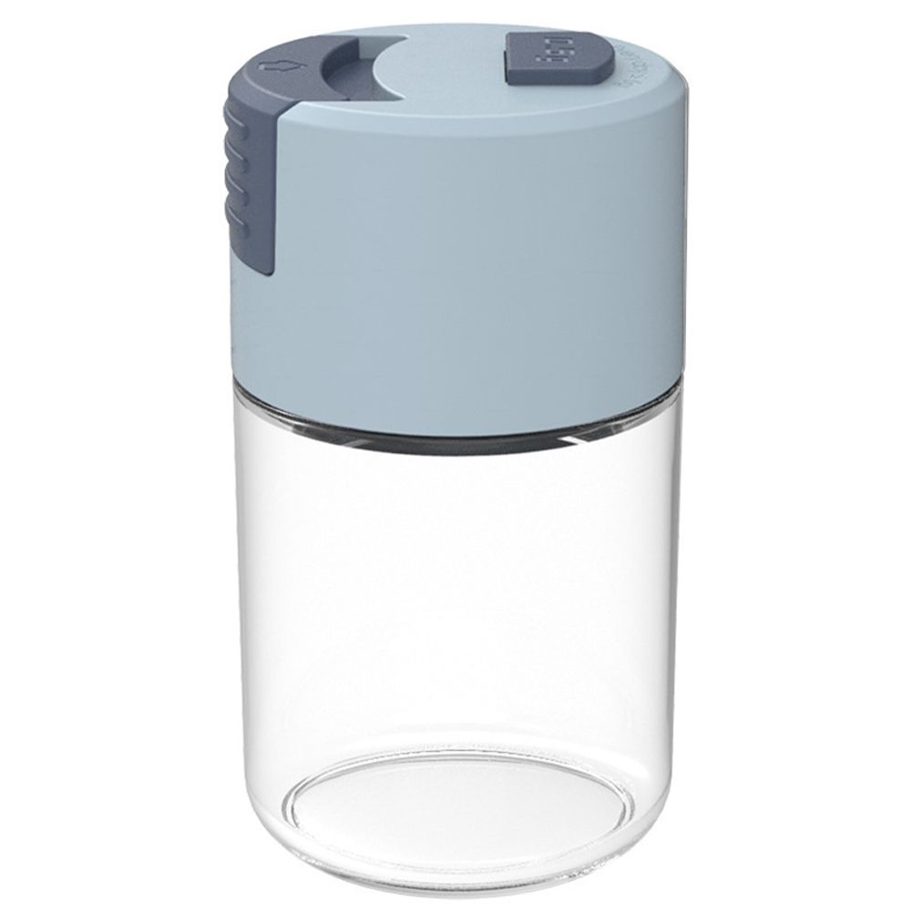 Push Type Salt Shaker Spice Jars with Lid Sealed Dust Proof Seasoning Jar Glass Bottle Kitchen Cooking Tools - Image 1