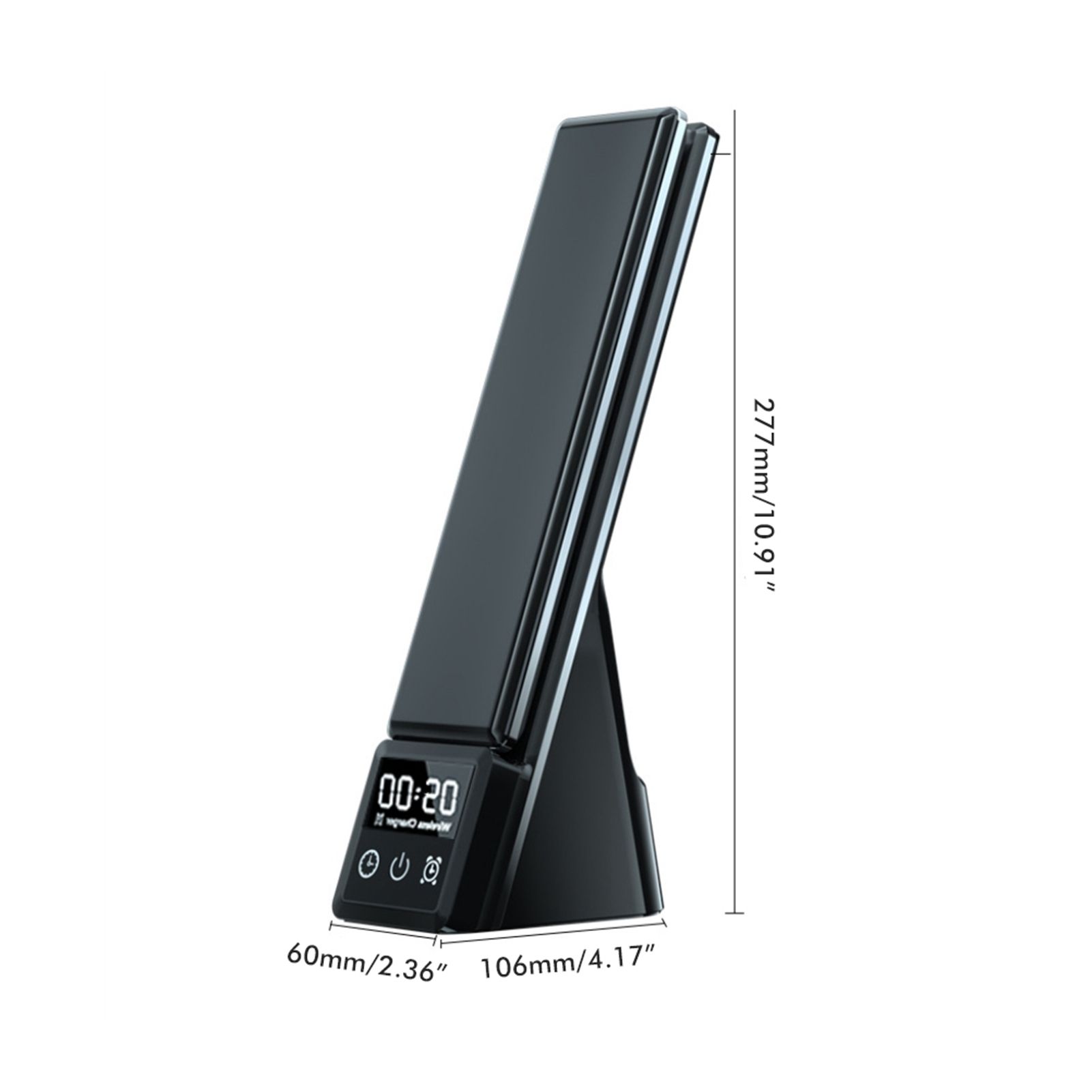 Eye Caring Desk Lamp with Wireless Charger Touch Dimming LED Table Lamps Folding Reading Light for Students - Image 2