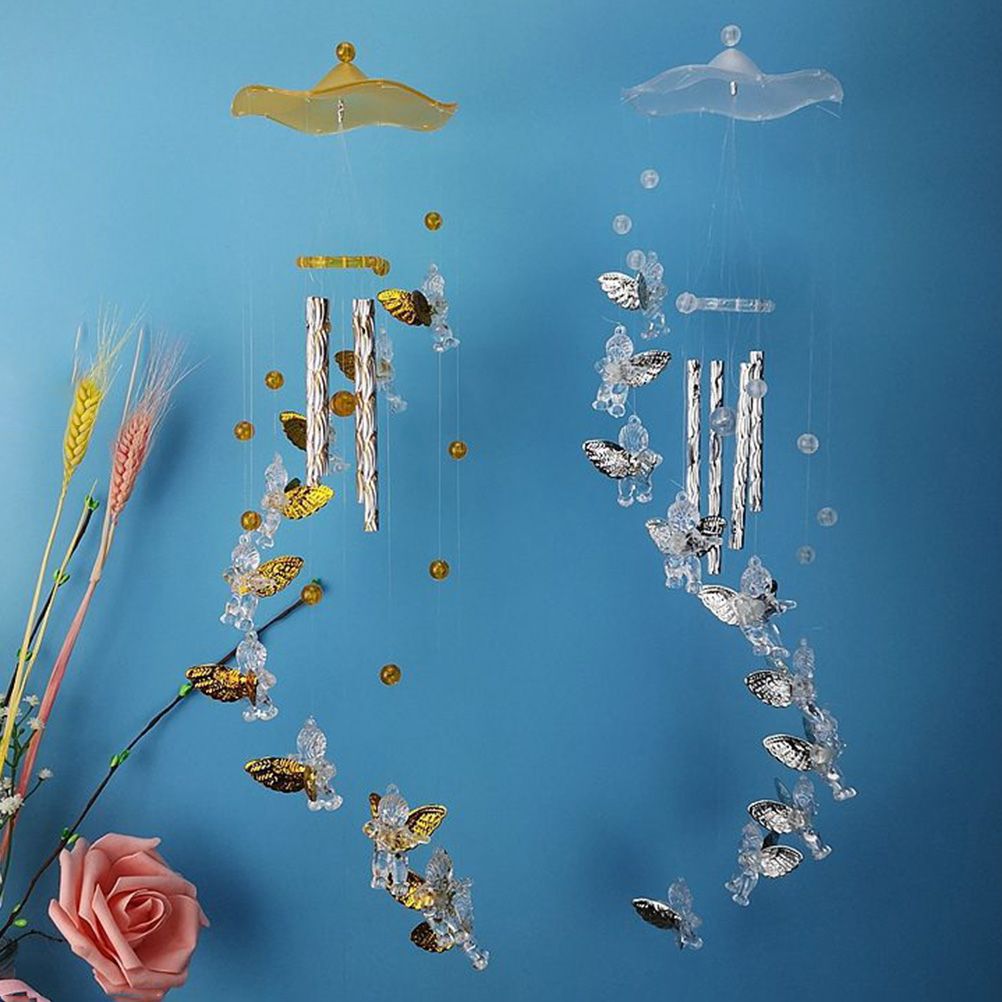 Love Angel Wind Chime Bells Hanging Living Bed Home Waterproof Wind Chimes Decor for Outdoor Yard Garden - Image 3
