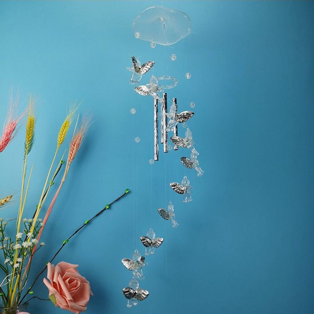 Love Angel Wind Chime Bells Hanging Living Bed Home Waterproof Wind Chimes Decor for Outdoor Yard Garden - Image 4