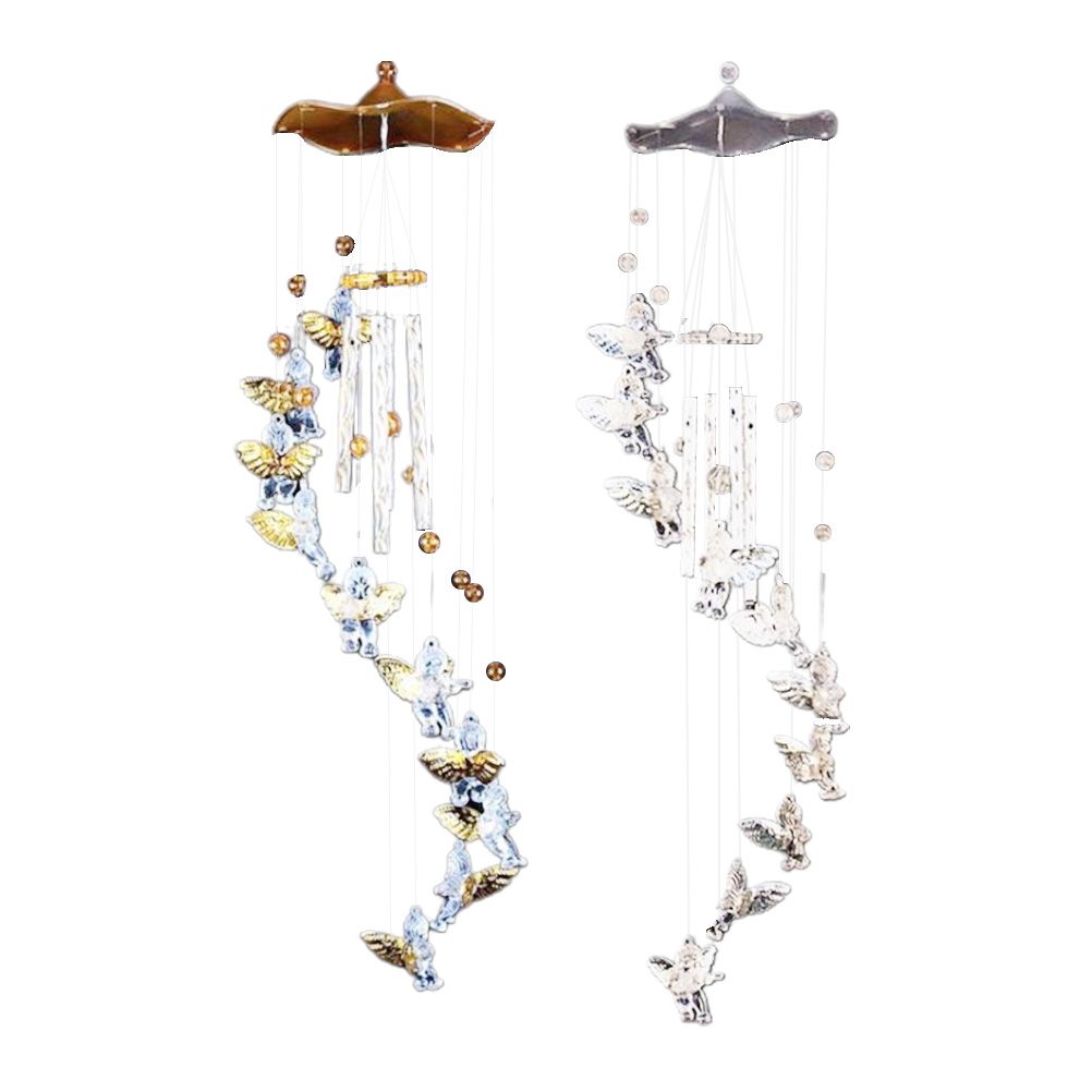 Love Angel Wind Chime Bells Hanging Living Bed Home Waterproof Wind Chimes Decor for Outdoor Yard Garden - Image 6