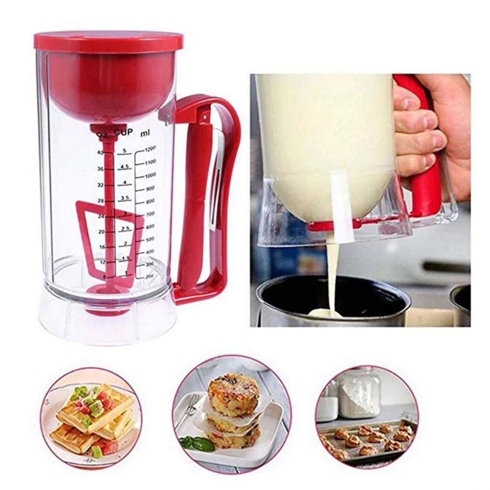 Kitchen Hand Held Electric Pancake Batter Mixer Dispenser Blender Machine Baking Tool Kitchen Appliance - Image 4