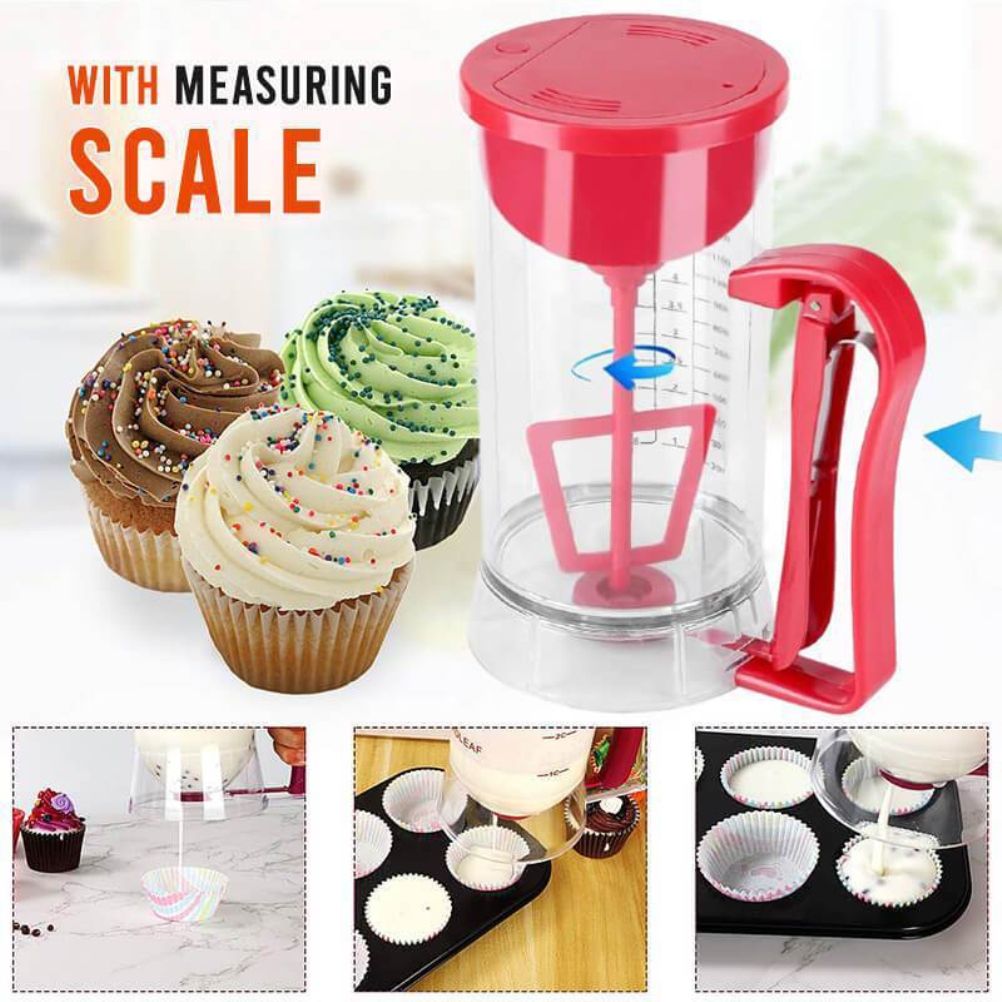 Kitchen Hand Held Electric Pancake Batter Mixer Dispenser Blender Machine Baking Tool Kitchen Appliance - Image 5
