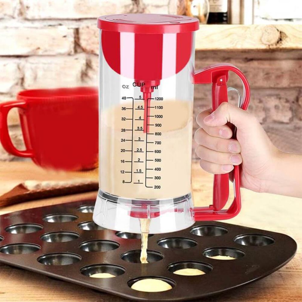 Kitchen Hand Held Electric Pancake Batter Mixer Dispenser Blender Machine Baking Tool Kitchen Appliance - Image 6