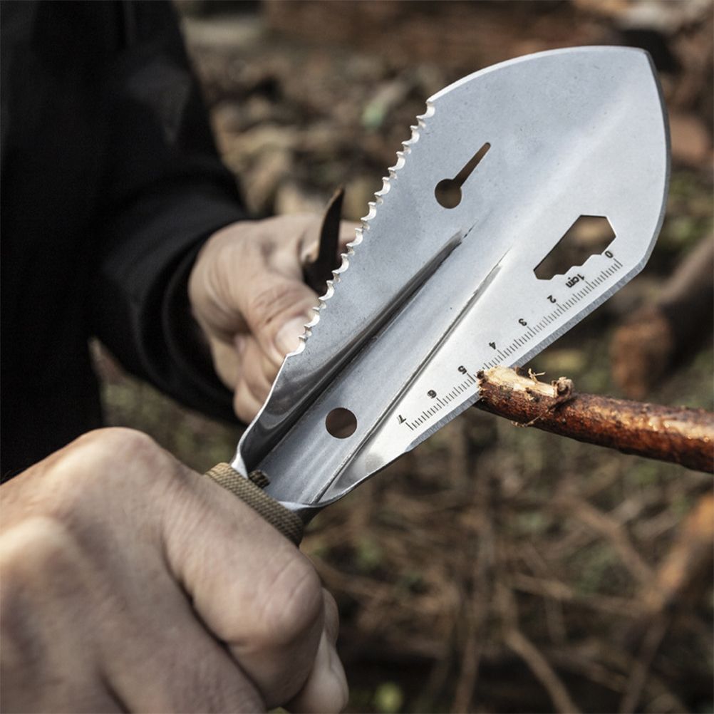 Multifunctional Garden Metal Serrated Digger Portable Serrated Digging Tool with Non Slip Handles Gardening Tools - Image 8