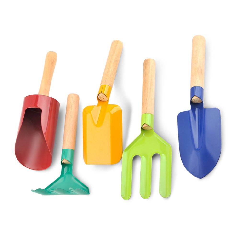 5Pcs Kids Mini Gardening Tool Set Children Garden Planting Hand Kit Garden Digging Sand Tools Toys - Image 7