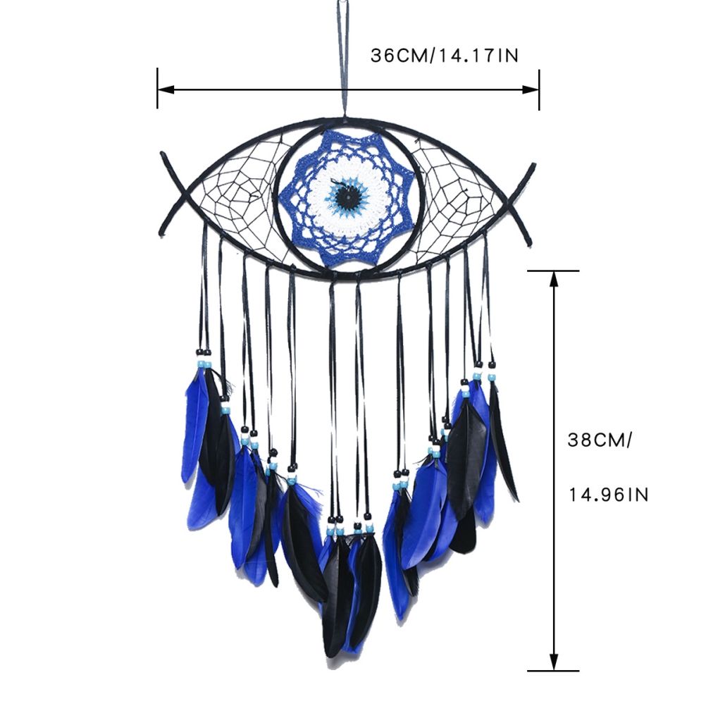 Dream Catcher Eye Dream Catcher Luck Charm Eye Wall Hanging for Room House Decor - Image 2