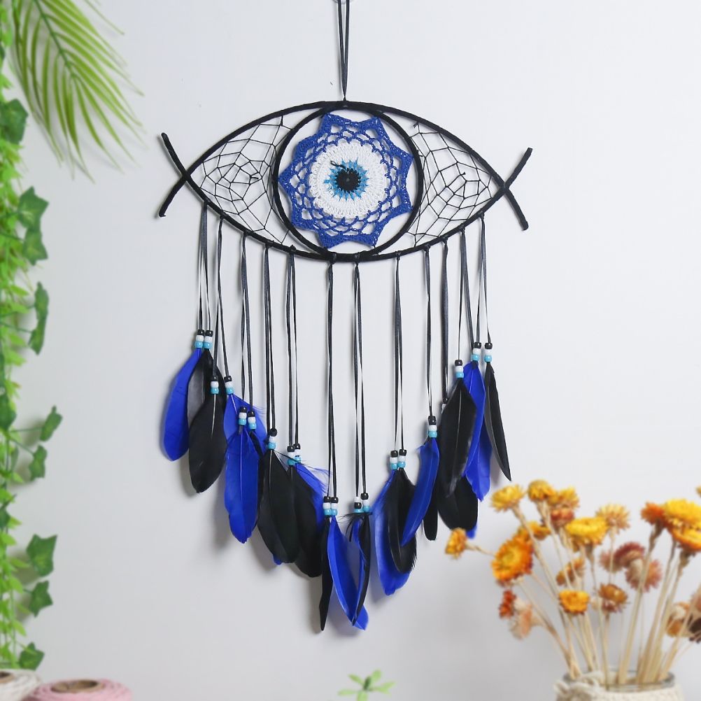 Dream Catcher Eye Dream Catcher Luck Charm Eye Wall Hanging for Room House Decor - Image 5