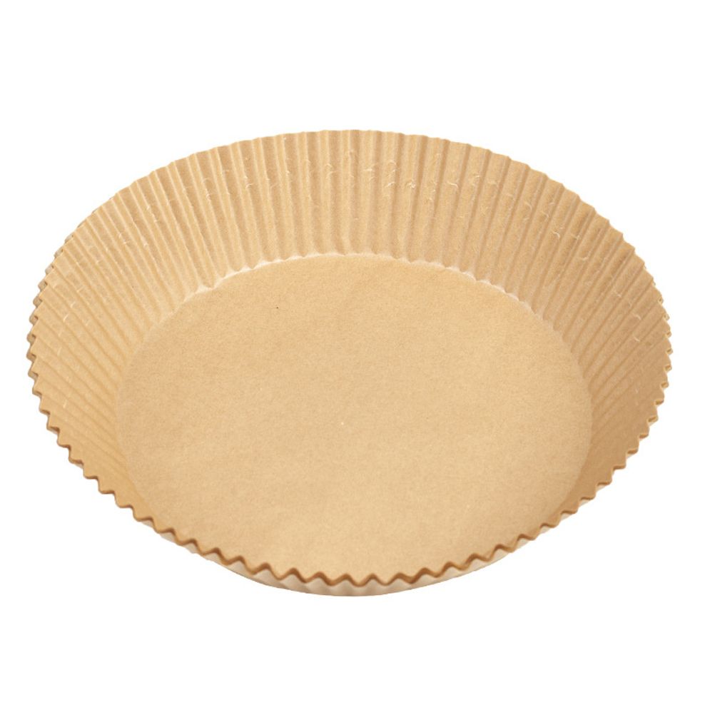 100 Pcs Air Fryer One Time Paper Liner Non Stick Air Fryer Paper Liners Oil Proof Parchment Baking Paper for Kitchen Microwave Oven - Image 2