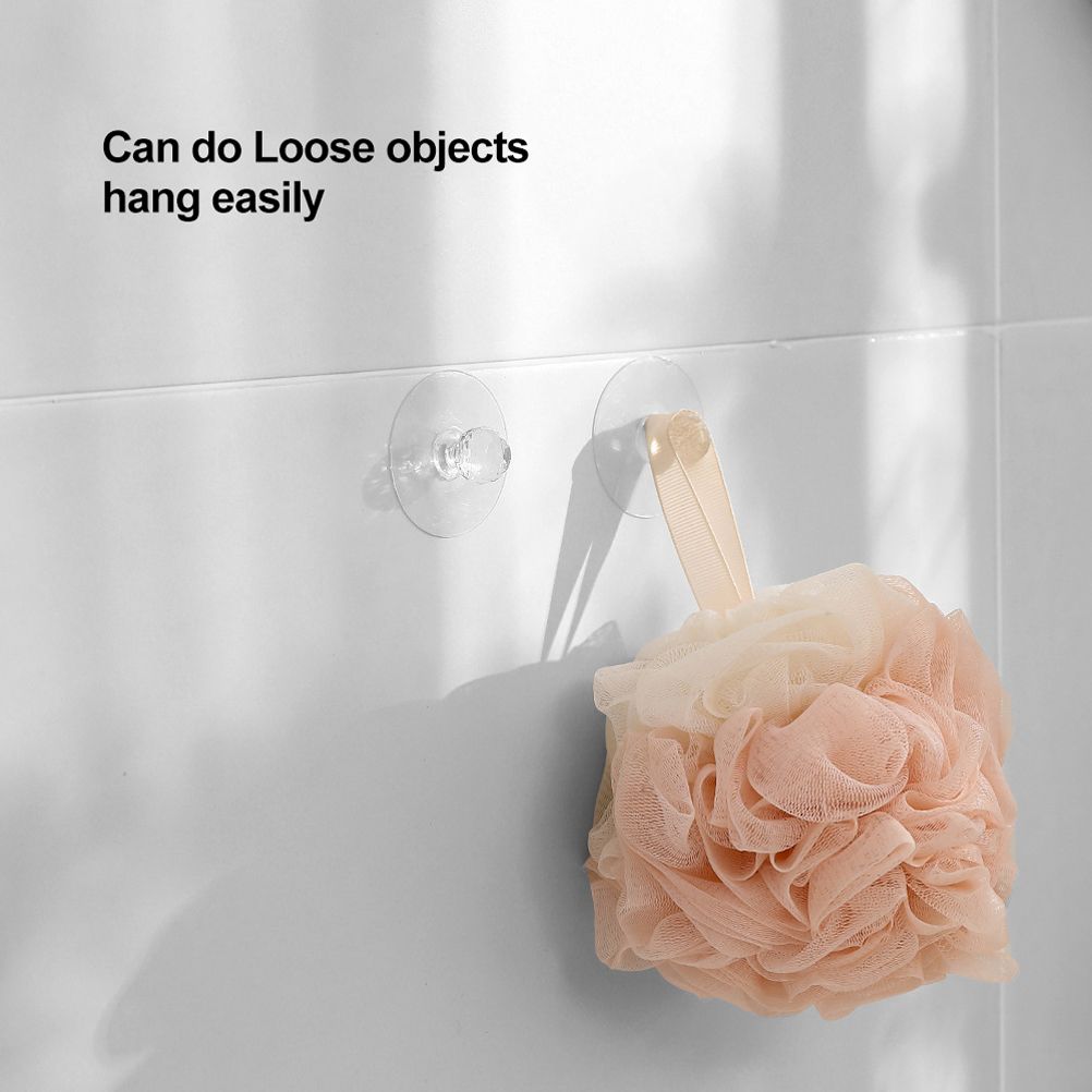 2Pcs Self Adhesive Knobs Acrylic No Drilling Mirror Cabinet Handles Clear Glass Drawer Knobs - Image 6