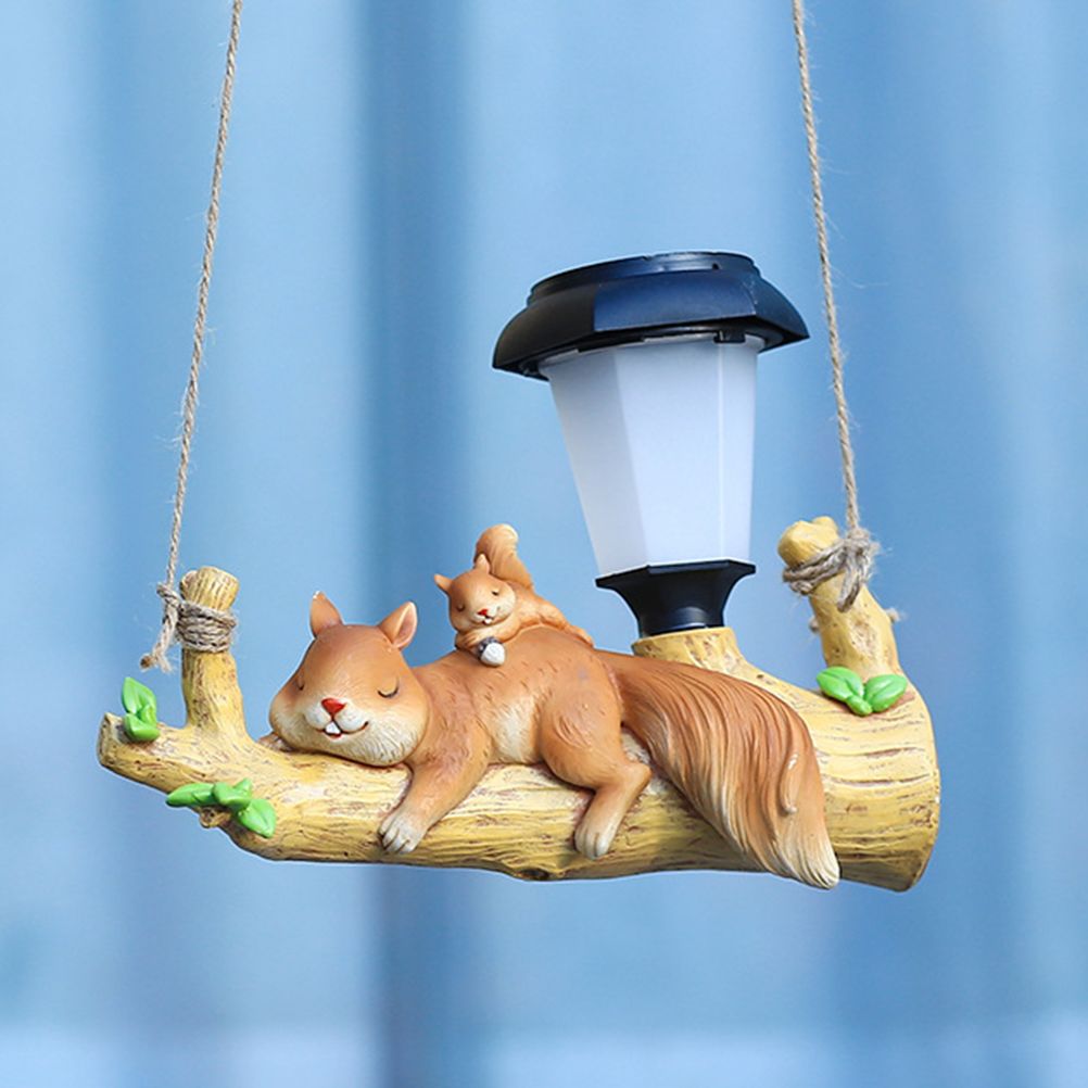 Solar Hanging Lanterns Cute Solar Garden Light Outdoor Solar Powered Lights IP65 Waterproof LED Light for Table Patio Yard Pathway - Image 3