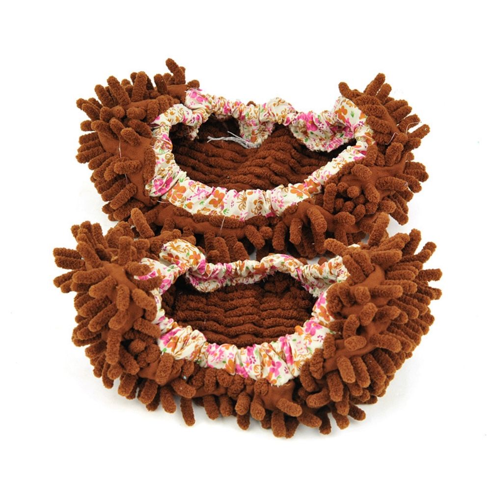 Floor Cleaning Mop Slippers Removable Shoe Covers Washable Mops Socks Sweeping Cleaning for Kitchen Bathroom Office - Image 1