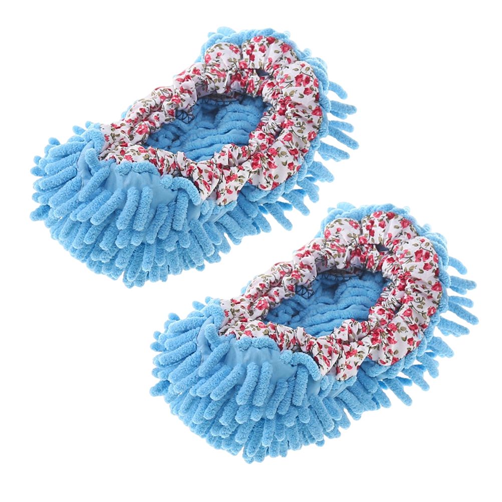 Floor Cleaning Mop Slippers Removable Shoe Covers Washable Mops Socks Sweeping Cleaning for Kitchen Bathroom Office - Image 1