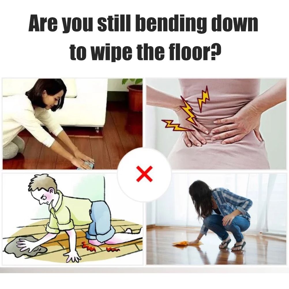 Floor Cleaning Mop Slippers Removable Shoe Covers Washable Mops Socks Sweeping Cleaning for Kitchen Bathroom Office - Image 3