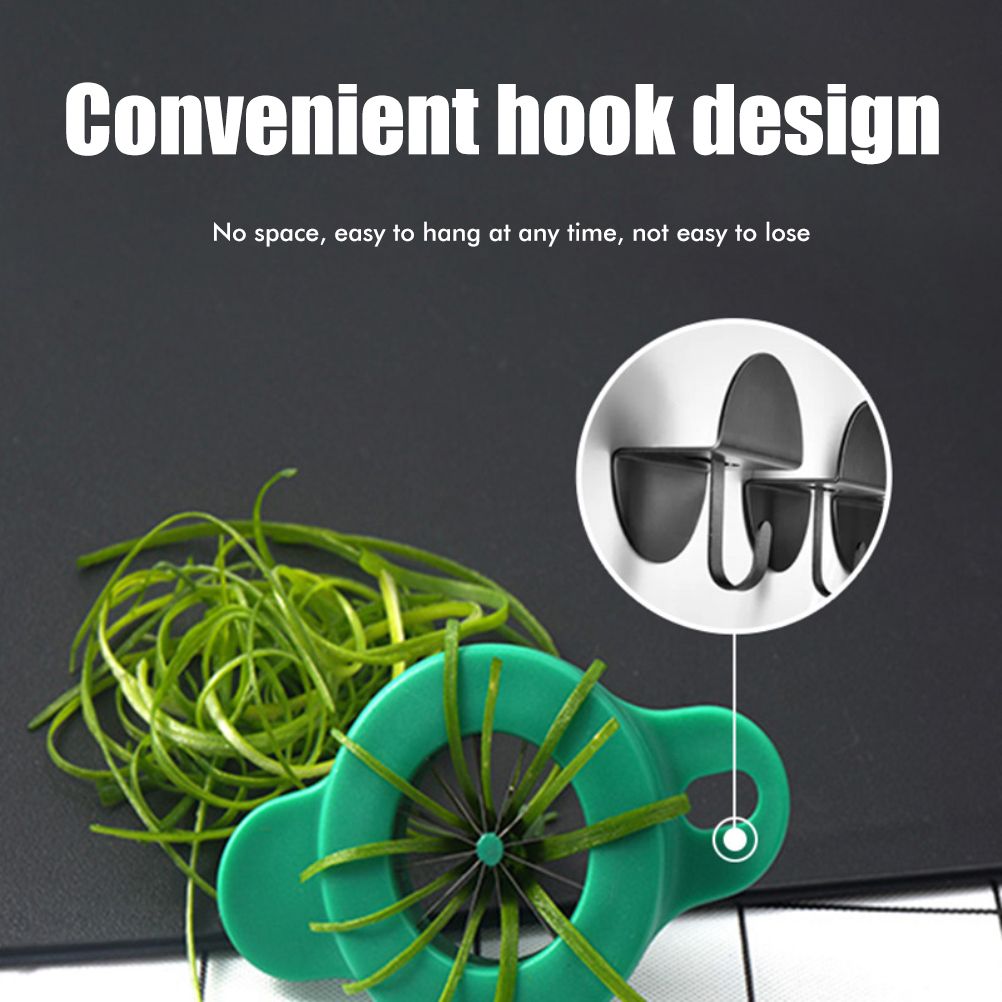 Household Stainless Steel Scallion Cutter Plum Blossom Shred Silk Cutter Sharp Onion Cutter Graters Kitchen Shred Accessories - Image 6