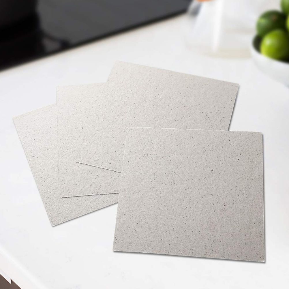 8PCS Insulating Mica Sheet High Temperature Resistance Mica Plates for Microwave Oven - Image 3