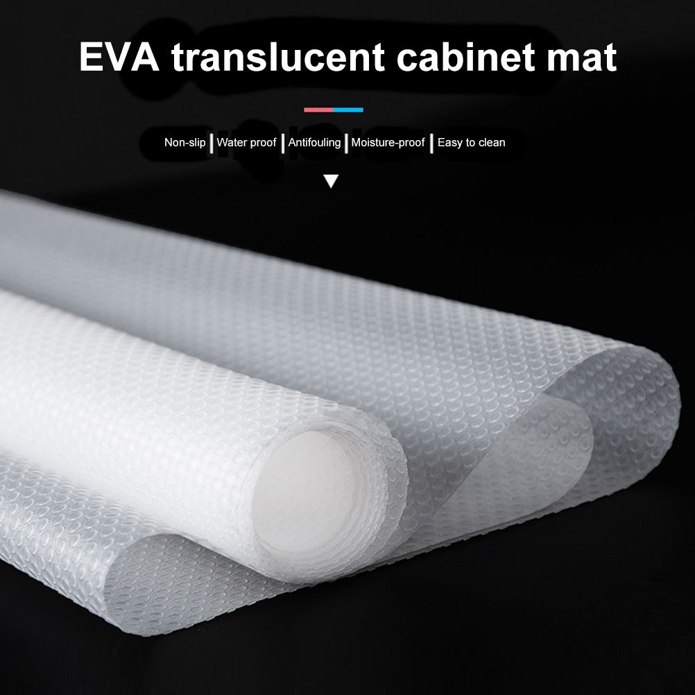 1 Roll Drawers Mat Shelf Liner for Kitchen Cabinet Oil Proof Closet Table Pad Moisture Proof Cupboards Mat - Image 3
