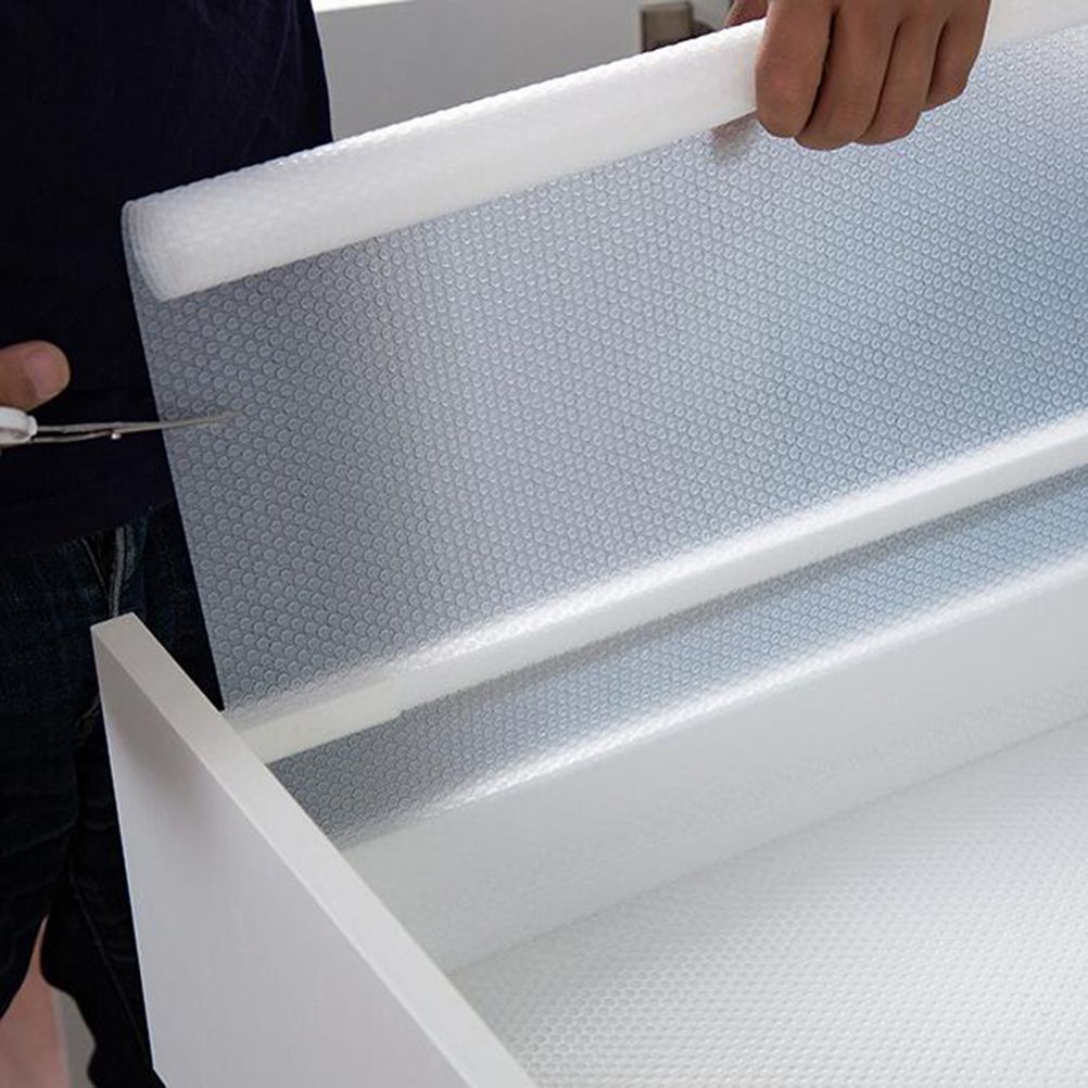 1 Roll Drawers Mat Shelf Liner for Kitchen Cabinet Oil Proof Closet Table Pad Moisture Proof Cupboards Mat - Image 6