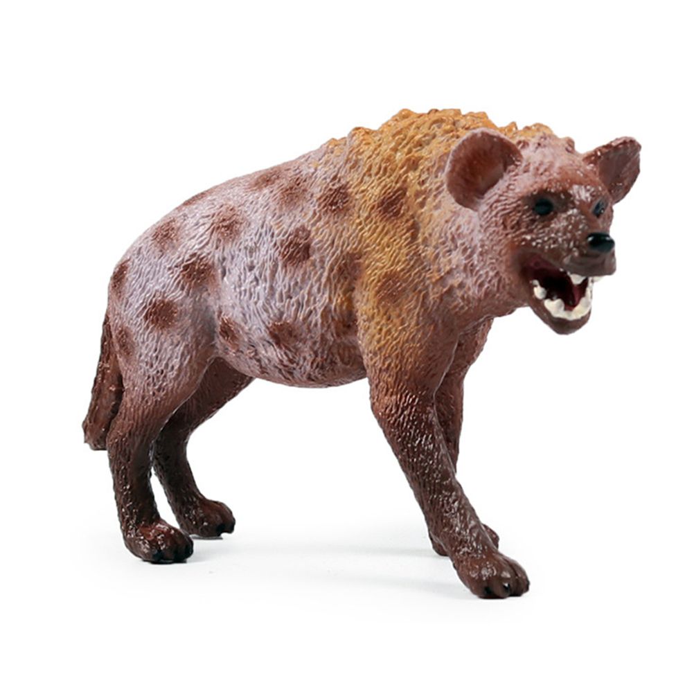 Hyena Figurine Ornaments Simulation PVC Hyena Wild Animals Figurine Collectible Hyena Model Toys for Kids - Image 1