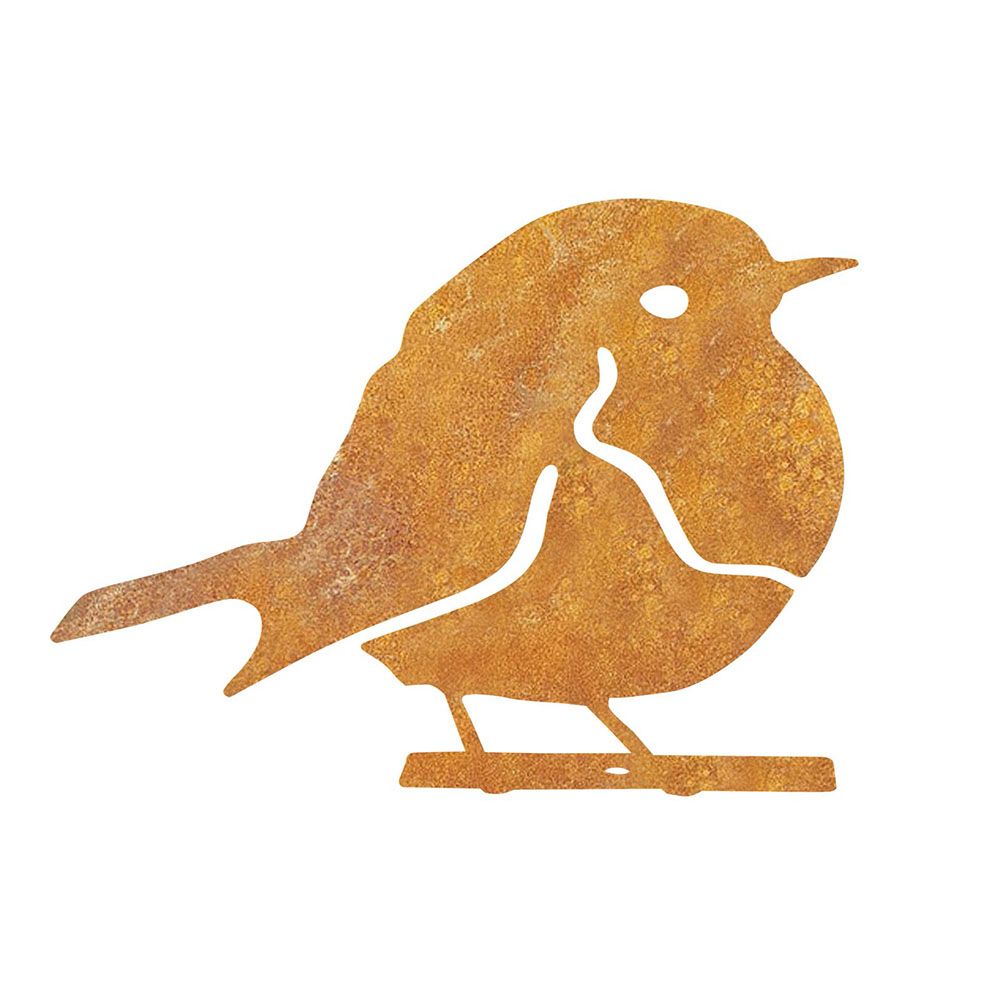 Garden Art Silhouette Bird Shaped Artwork Decoration Garden Metal Animal Outline Silhouette Decorative - Image 1