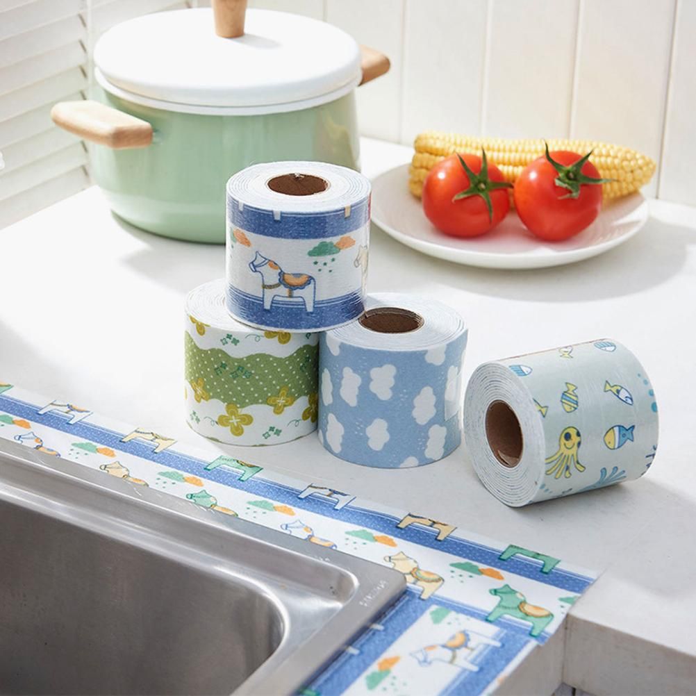 Waterproof Sealing Tape PVC Sink Bath Sealing Strip Tape for Kitchen Bathroom Adhesive Sealing Tape Seam Stickers - Image 7