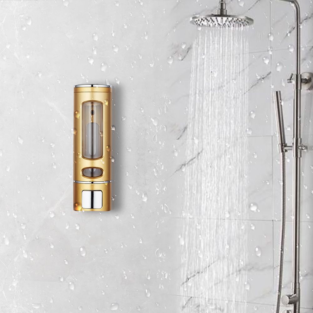 400ml Wall Mount Manual Soap Dispenser for Kitchen and Bathroom - Image 3