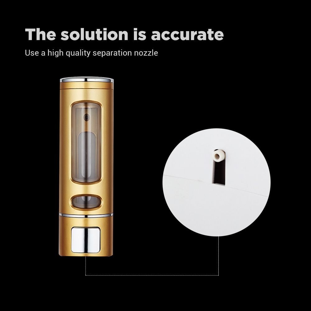 400ml Wall Mount Manual Soap Dispenser for Kitchen and Bathroom - Image 4