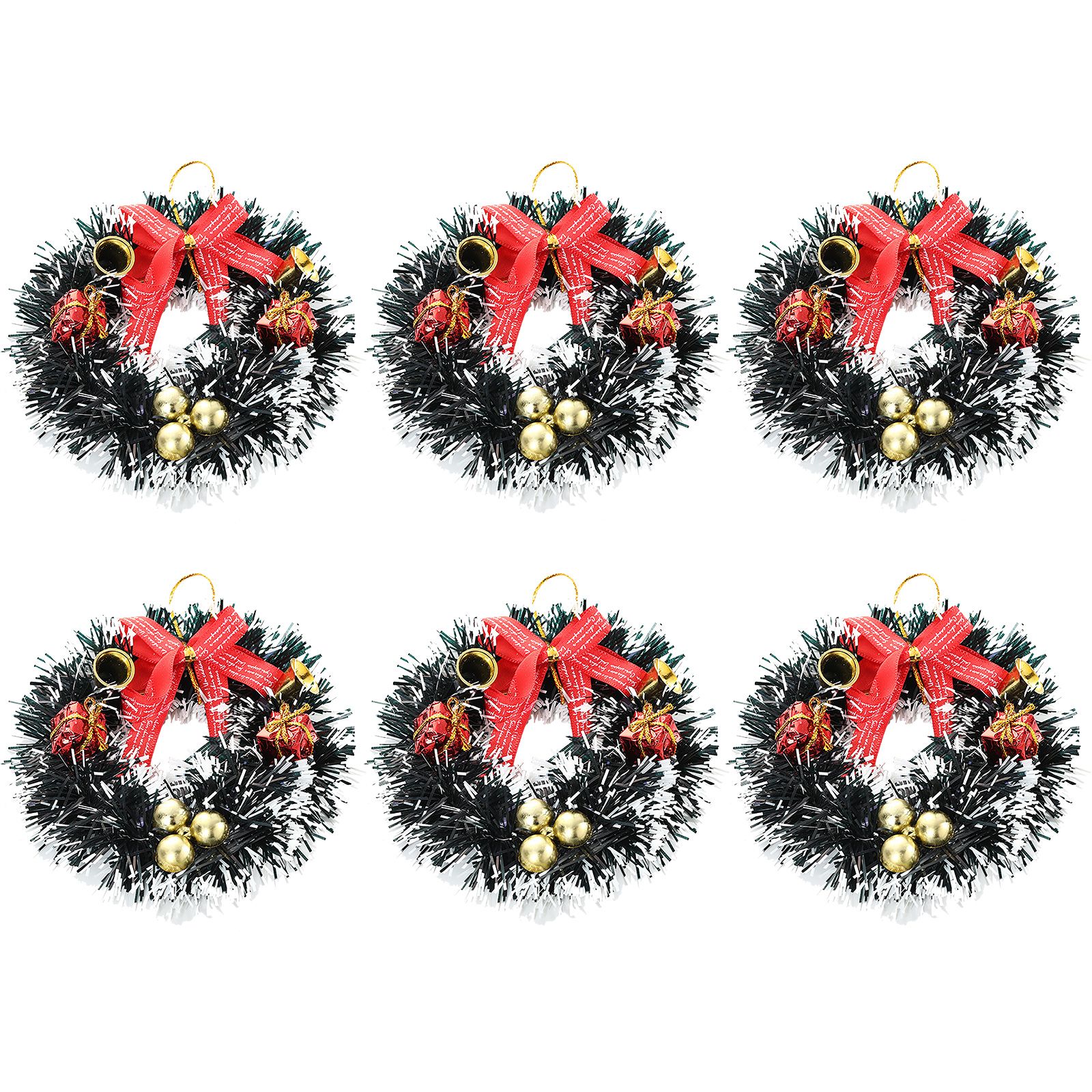 Candle Wreath Christmas Wreath Christmas Tree Wreath Candle Garland - Image 1