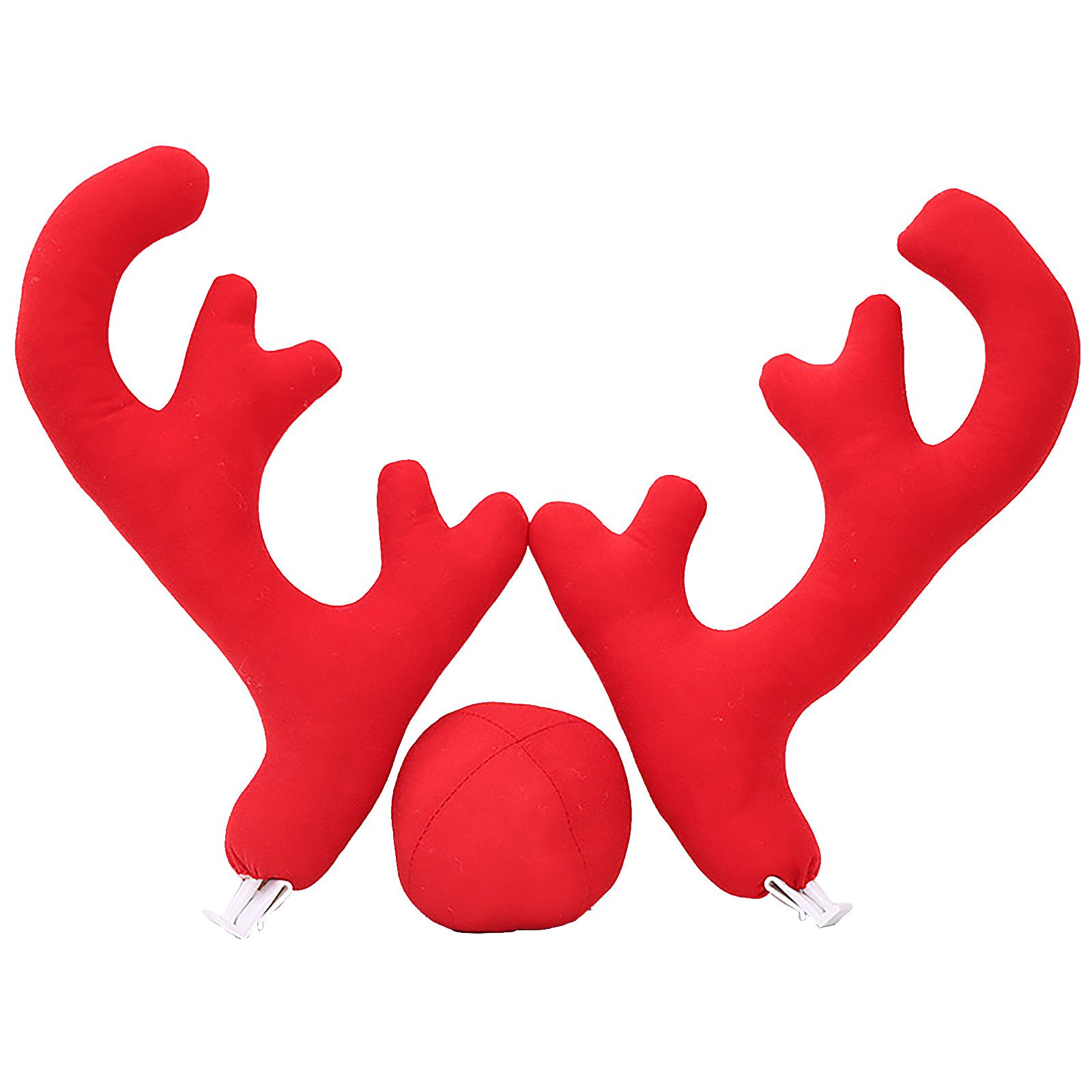 Reindeer Antlers Kit For Car Festive Christmas Car Decorations - Image 1