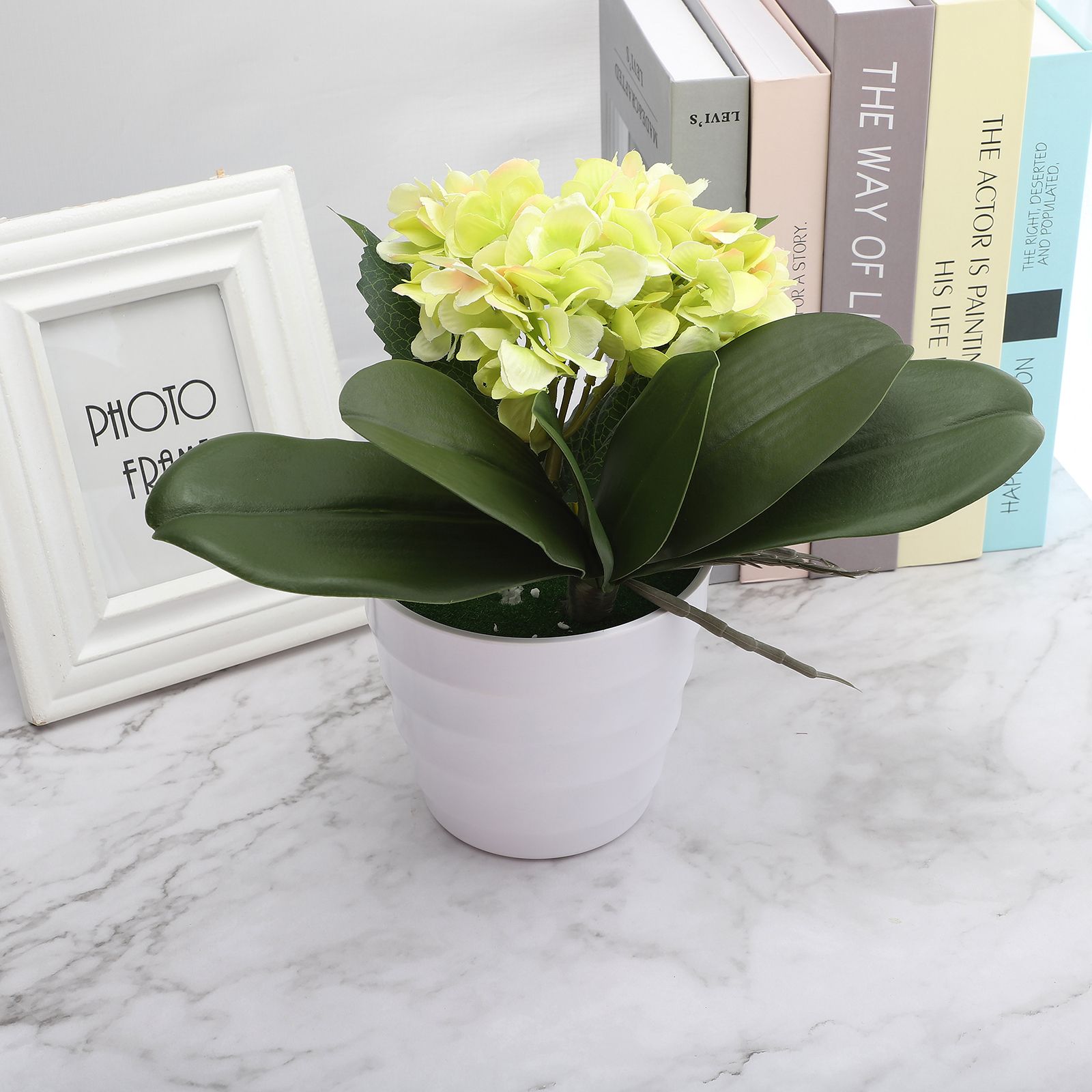 Phalaenopsis Leaves Orchid Leaves Wedding Home Decoration Simulation Plants - Image 8