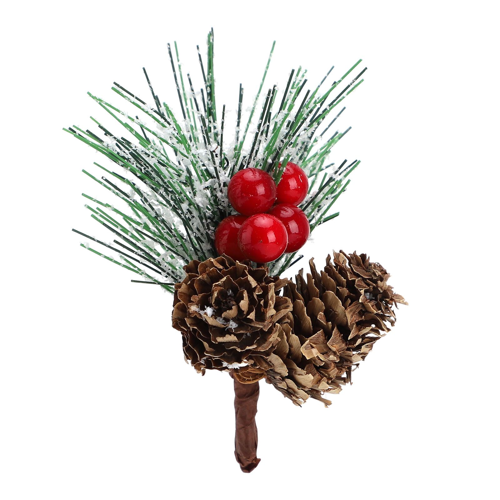 Mini Christmas Tree Accessories Pine Cones Pine Branches Christmas Decorations Small Flower Arrangements - Image 7