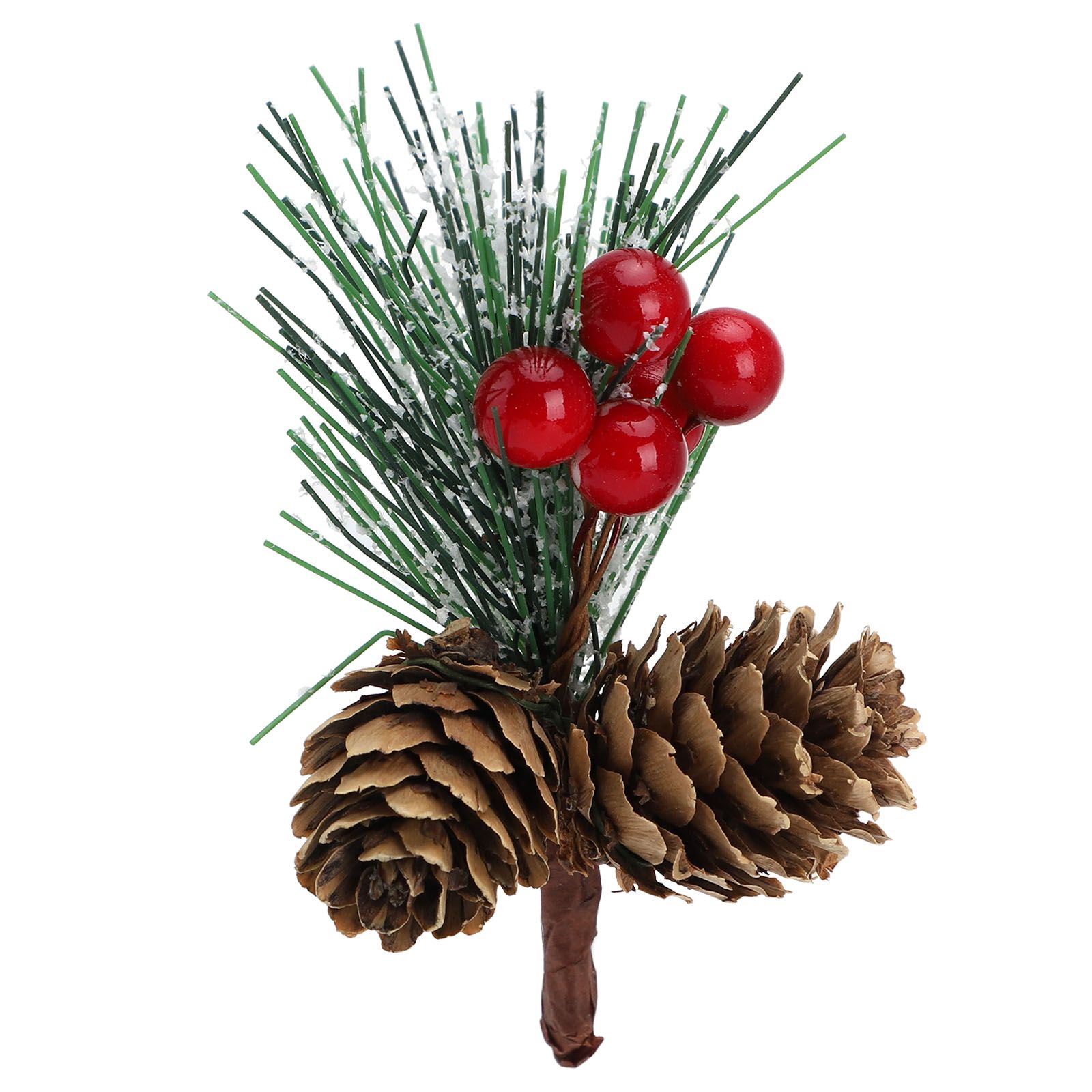Mini Christmas Tree Accessories Pine Cones Pine Branches Christmas Decorations Small Flower Arrangements - Image 8