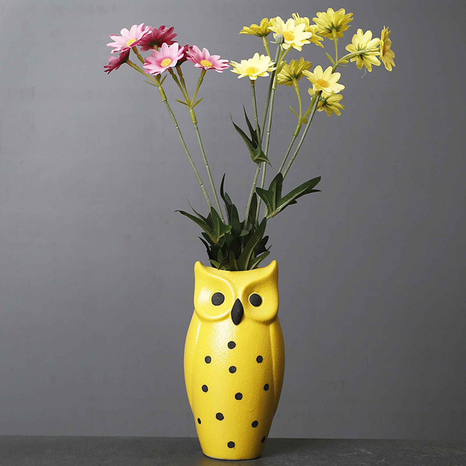 Flower Pots Nordic Modern Vase Decoration Owl Decorative Ceramic Desktop Crafts Ornament - Image 8