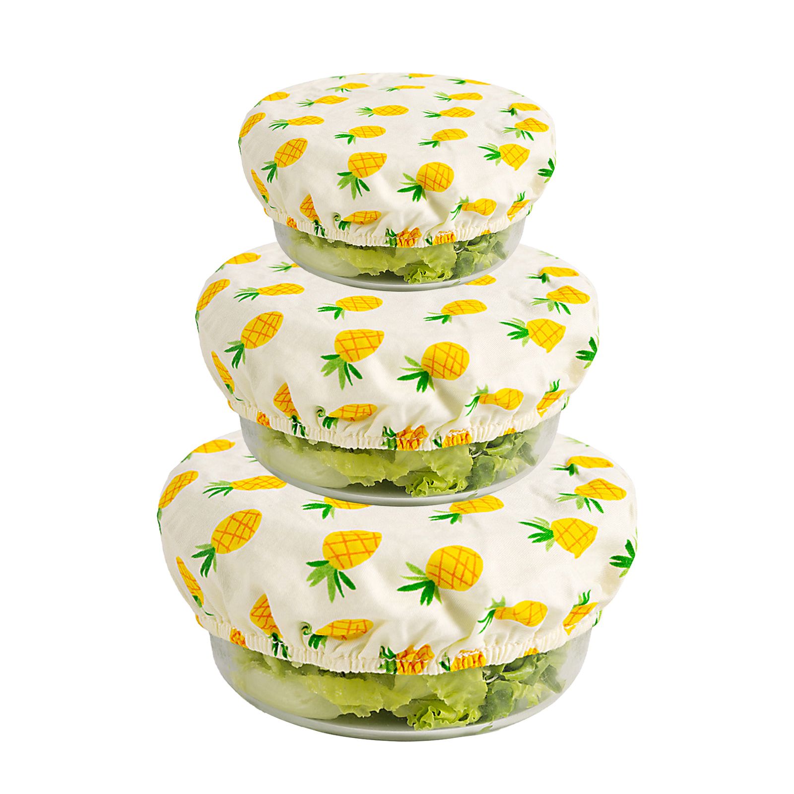 Bowl Covers Reusable Bowl Covers Elastic Food Storage Covers Bowl Covers Reusable Lids for Food Fruits Leftover - Image 1