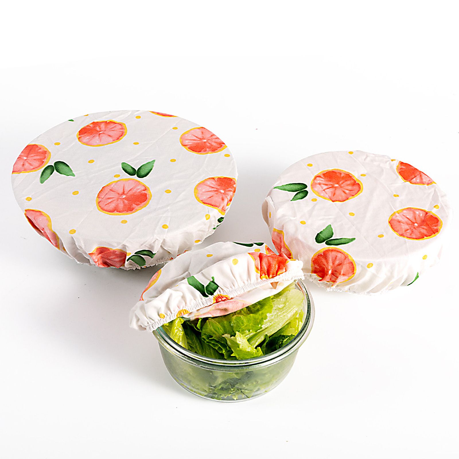 Bowl Covers Reusable Bowl Covers Elastic Food Storage Covers Bowl Covers Reusable Lids for Food Fruits Leftover - Image 2
