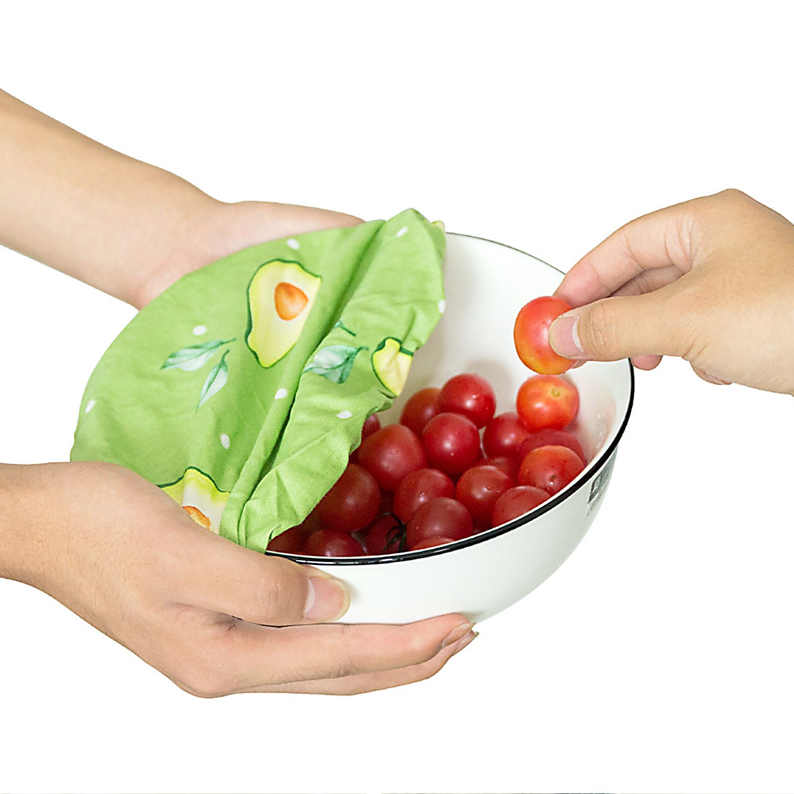 Bowl Covers Reusable Bowl Covers Elastic Food Storage Covers Bowl Covers Reusable Lids for Food Fruits Leftover - Image 6