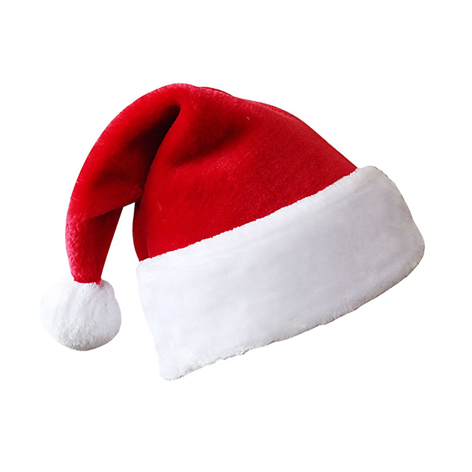 Children Adult Hat Thickened Plush Hat Christmas Hat Christmas Decoration Supplies - Image 1