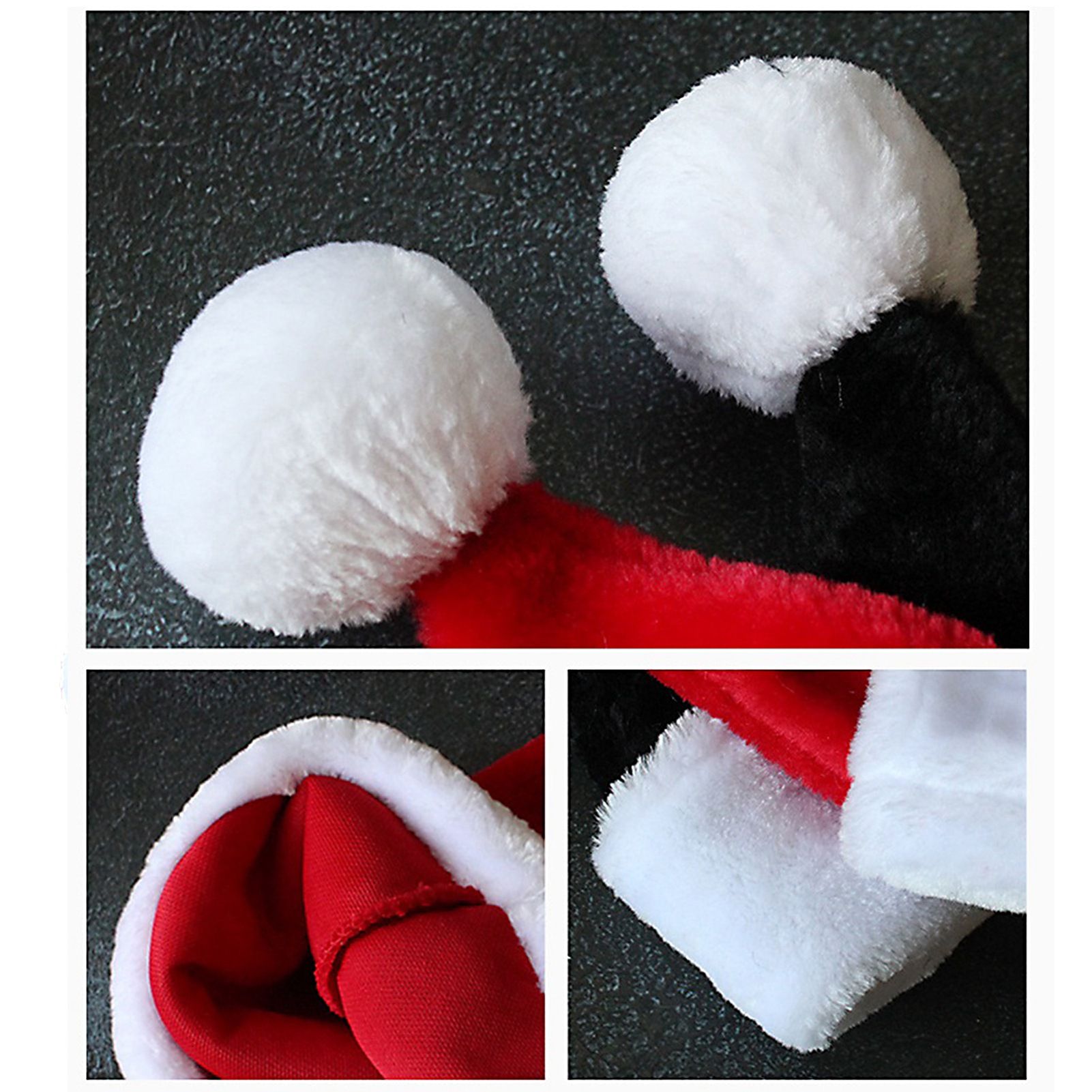 Children Adult Hat Thickened Plush Hat Christmas Hat Christmas Decoration Supplies - Image 4