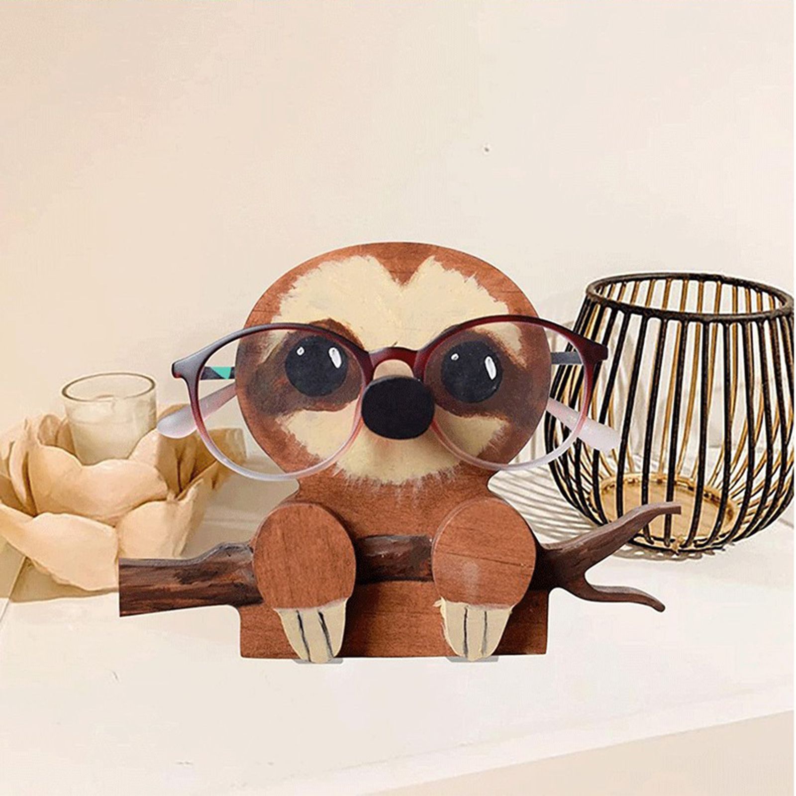 Animal Eyeglass Holder Decorative Desktop Glasses Display Stand Rack Decoration - Image 4