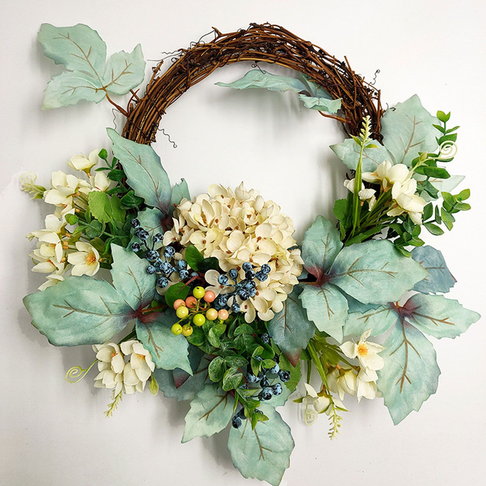 Imitation Wreath Simulation Vibrant Wreath Decoration for Home Door - Image 3