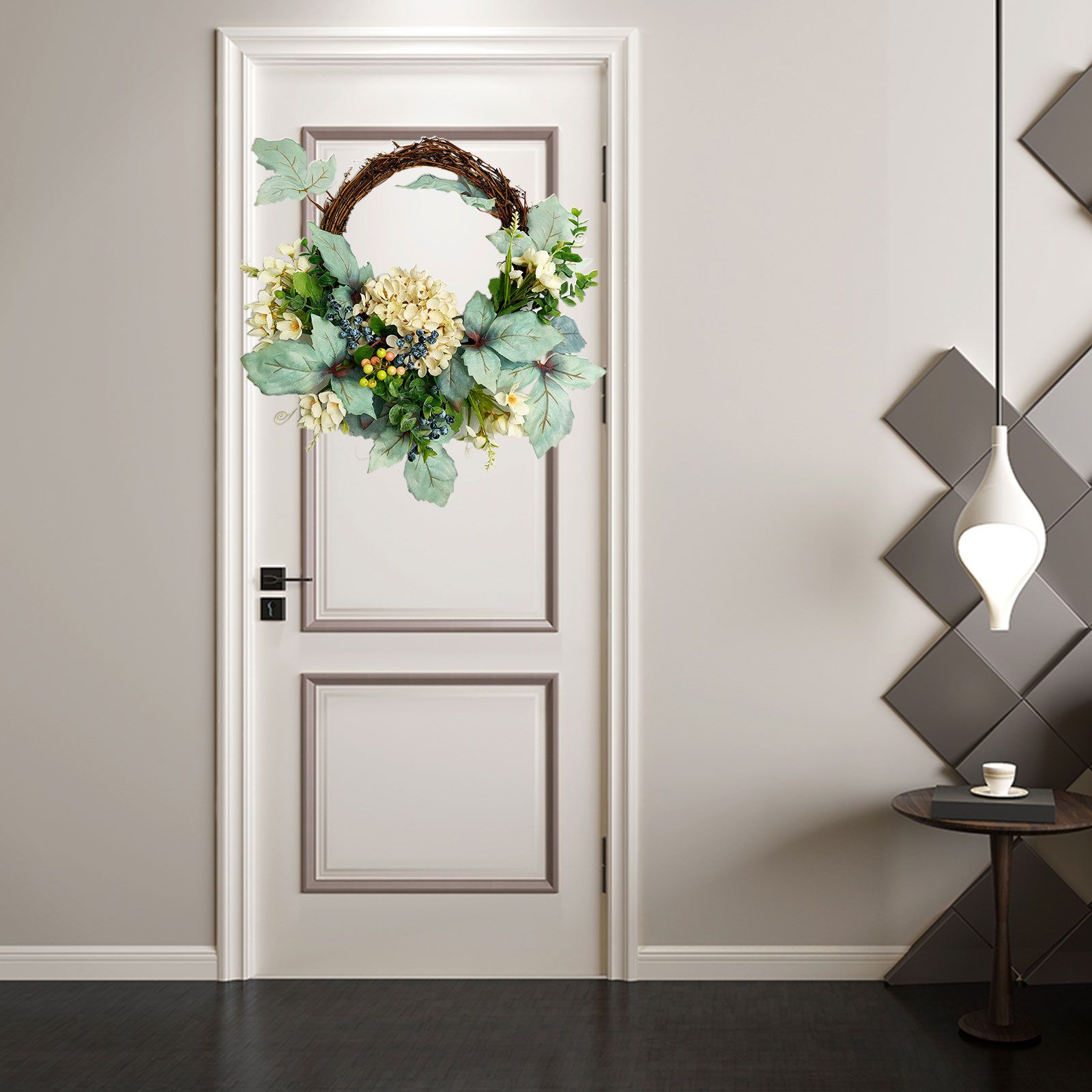 Imitation Wreath Simulation Vibrant Wreath Decoration for Home Door - Image 7